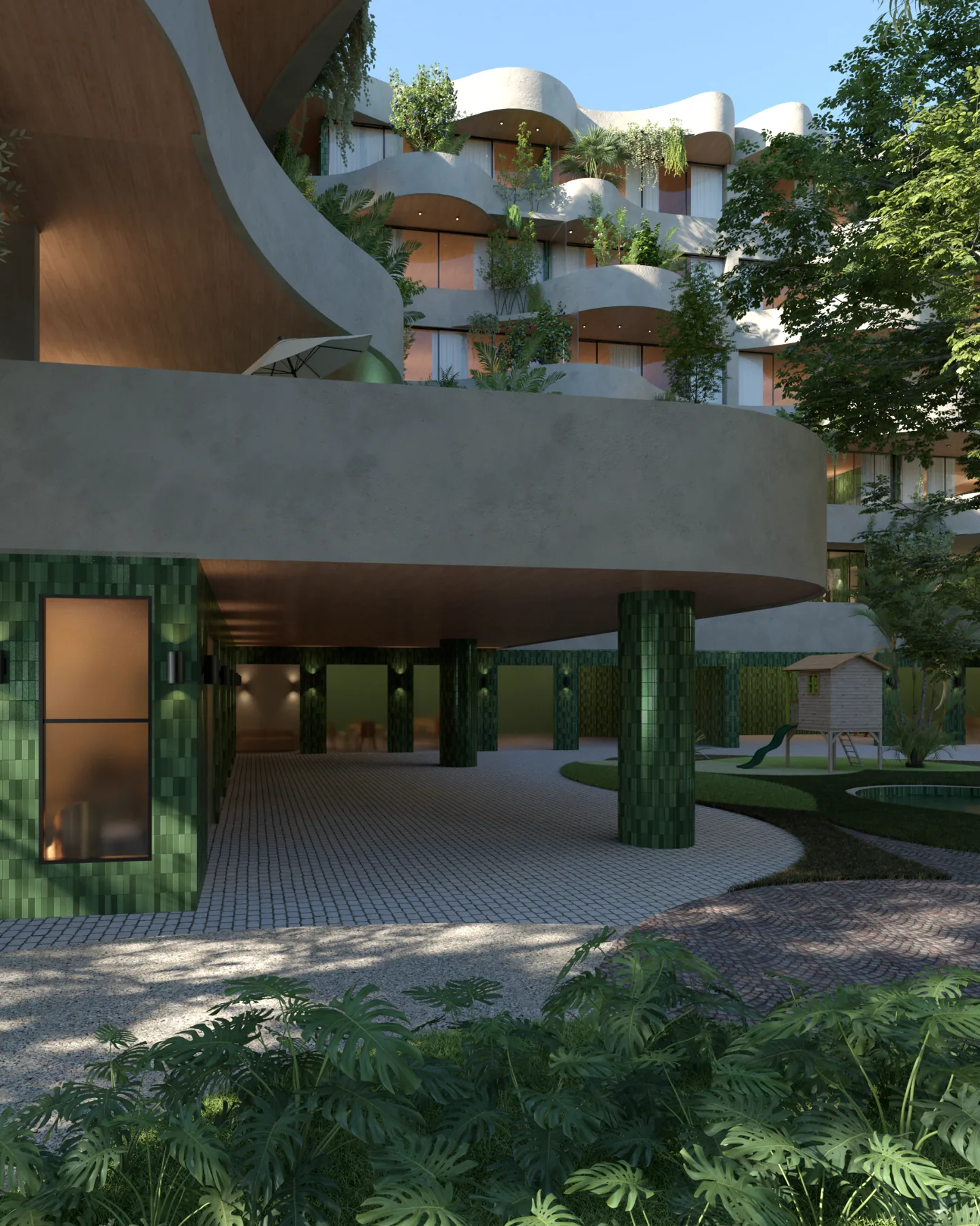 Garden level